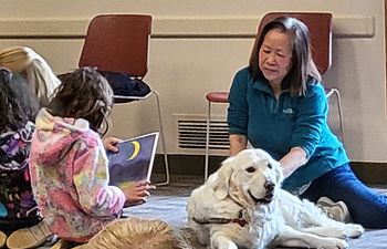 Book Therapy Dog Prep with Beth