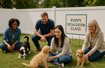 Book Puppy Socialization & Manners Class