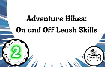 Book Level 2 | Adventure Hikes: On & Off Leash Skills