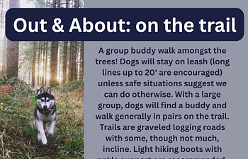 Book Out & About! on the trail