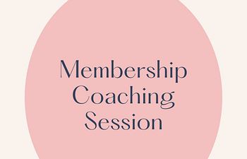 Book Membership Coaching Sessions
